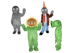 Mascotte Zombie vs Plants