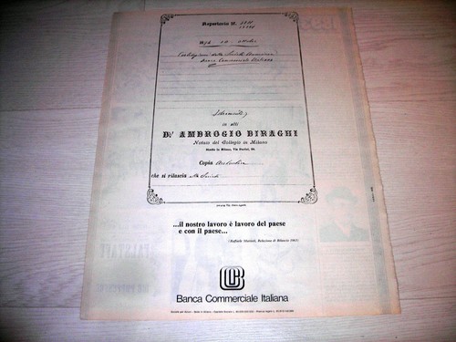 Banca commerciale italiana - banca,