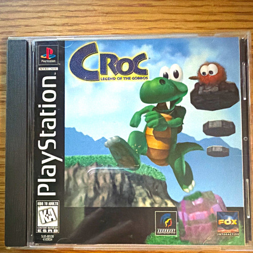 Croc legend the gobbos - croc, ps1