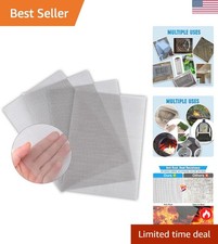 4PACK Stainless Steel Woven