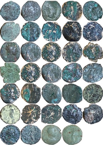 Monete romane lotto - romane, 16