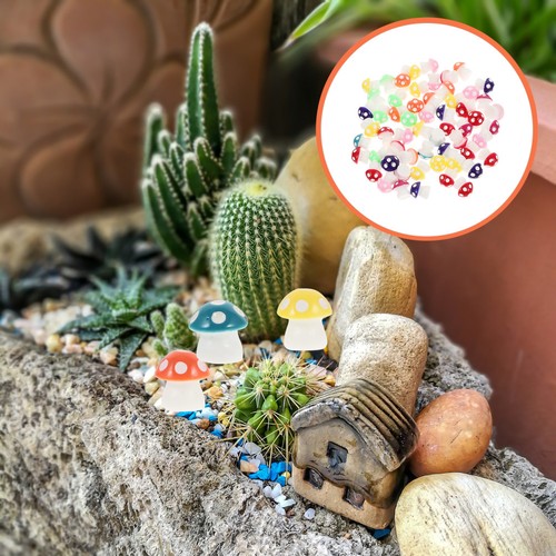 100 pcs statuette funghi - 100, di