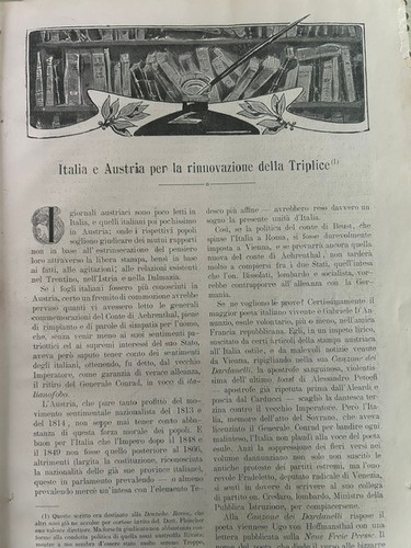 Articoli stampa epoca 1911 - stampa, d'epoca