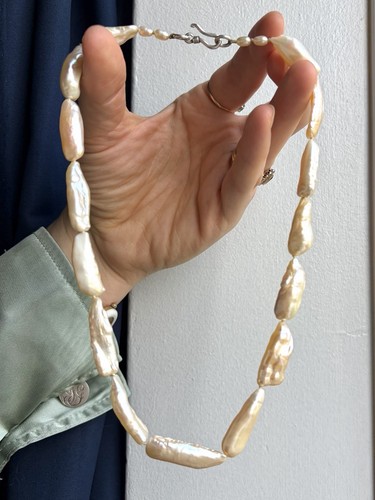 Collana vintage grande lunga