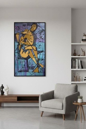Quadro moderno astratto - quadro,