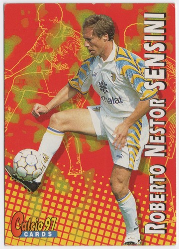 Calcio cards 1997 card - calcio, 97