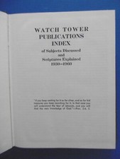 WATCH TOWER - PUBLICATIONS -