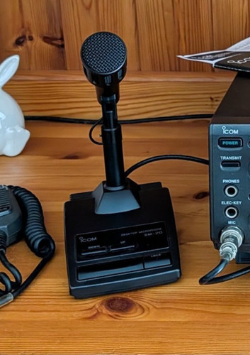 Icom microfono elettrico - icom, sm-20