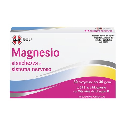 Matt magnesio integratore - matt,, magnesio,
