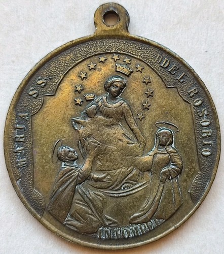 Medaglia votiva maria - medaglia,