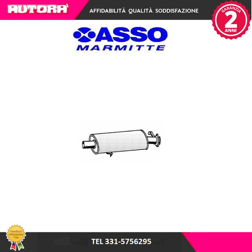026020 silenziatore anteriore - 026020,