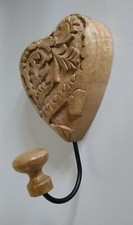 Gancio da parete cuore in