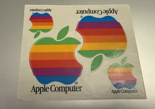 Foglio adesivo logo apple 4x - apple,