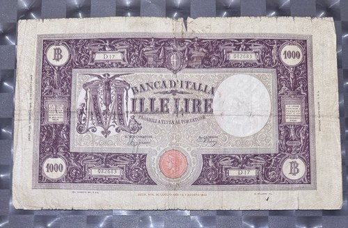 1000 lire grande - grande, m
