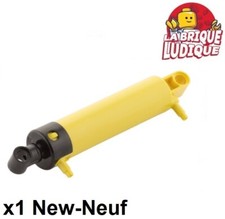 Lego 1x Pneumatique Pneumatic gros vérin Cylinder V2 2x11 19467c01 jaune NEUF