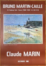 CLAUDE MARIN POSTER ARTE