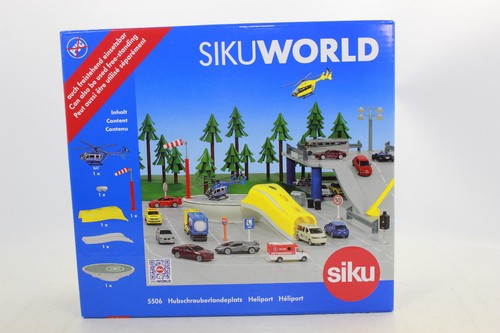 Siku world accessori eliporto - world,