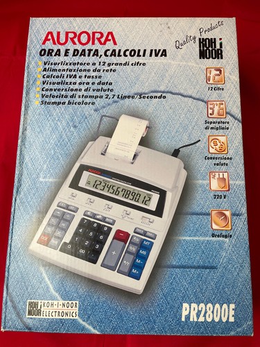 Aurora calcolatrice stampa - calcolatrice/stampa, da