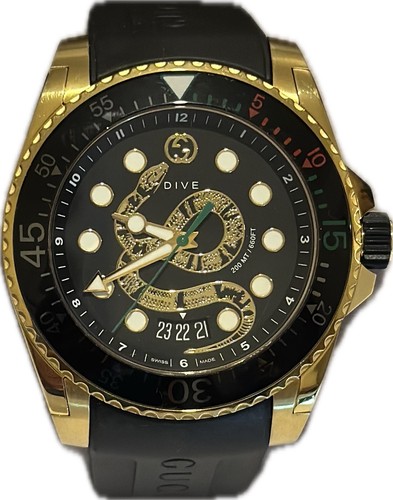 Gucci dive black - gucci, dial,