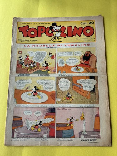Topolino giornale nerbini - topolino,