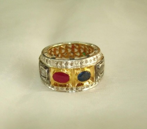Anello fede rubino zaffiro - anello,