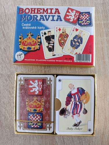 Carte gioco piatnik - carte, boemia