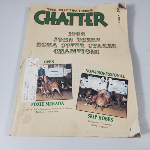 The cuttin hoss chatter - cuttin',
