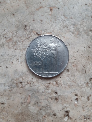 Moneta lire 100 del - moneta,