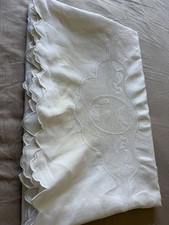 Antico lenzuolo piatto con