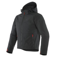 GIACCA Giubbotto moto Dainese IGNITE TEX black JACKET autunno inverno softshell