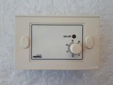 Termostato manuale da incasso Perry bianco con spia