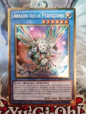 YUGIOH ARALDO DELLA PERFEZIONE RARA ORO IN ITALIANO PGL3-ITO85 NUOVA