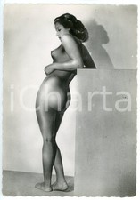 1950 ca VINTAGE EROTIC Nude woman from behind - Photo risque 10x15 cm
