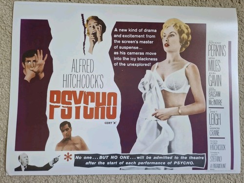 Psycho mini quad - film, poster