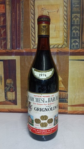 Vino 1974 grignolino marchesi - grignolino,