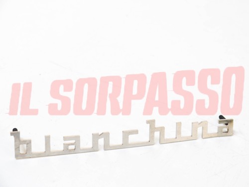 Scritta sigla autobianchi - scritta,