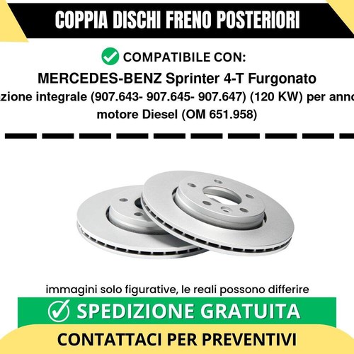 Coppia dischi freno posteriori - coppia,