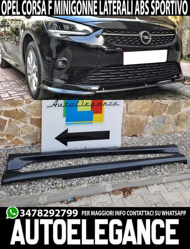 Minigonne laterali per opel - laterali,