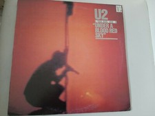 DISCO VINILE  33 GIRI  - U2 - UNDER A BLOOD RED SKY - 1983 LP ORIGINALE