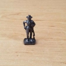 SOLDATINO METALLO SORPRESINA KINDER SERIE UOMINI DEL WEST FAMOSI KIT CARSON