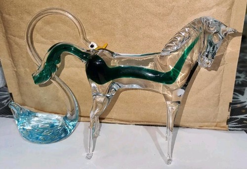 Cavallino cigno vetro di - in,