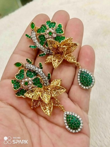 Orecchini sposa pakistani - orecchini,