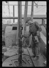 Operaio del campo petrolifero