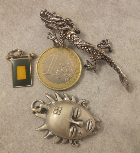 Lotto vintage ciondoli in - vintage,