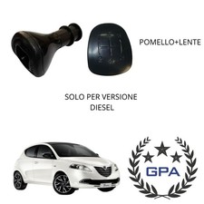 POMELLO LEVA CAMBIO COMPLETO DI LENTE LANCIA YPSILON 2011 2012 2013 2014 2015 16