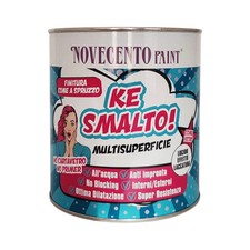KE SMALTO LUCIDO NOVECENTO PAINT  NO PRIMER NO CARTAVETRO VERNICE