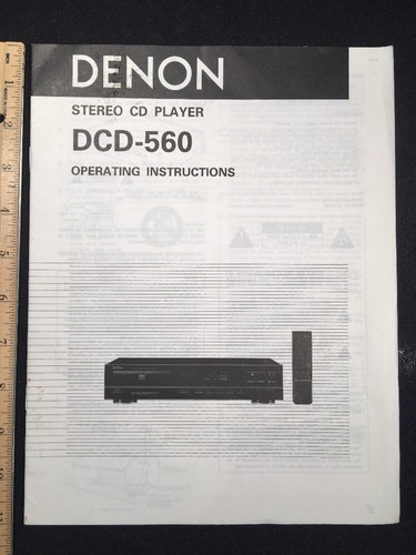 Denon dcd 560 lettore - denon,