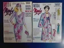 MODA MARFY 2 raccolte con cartamodelli moda + fashion designer storia costume