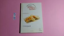 LIBRO LA GRANDE SCUOLA DI CUCINA CON DVD E RICETTE FILMATE 1 ANTIPASTI MONDADORI
