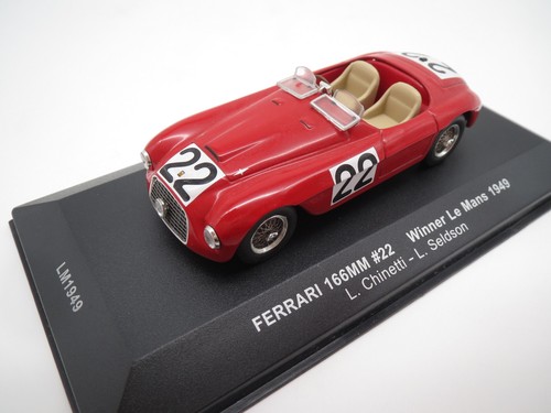 Ixo lm1949 ferrari - ferrari, 166mm